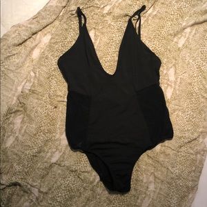 Black one piece